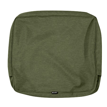 Classic Accessories Patio Lounge Back Cushion Cover, 25x15x4", Heather Fern 60-553-011101-RT